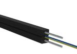 LSZH FTTX / FTTH Drop Cable , Single Mode Aerial Fiber Optic Cable