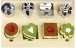 RK Bakeware China Foodservice NSF 304 Stainless Steel Flower Cake Ring, Lovely