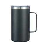 12oz Stainless Steel Insulated Coffee Mug With Handle Double Wall Vacuum Travel