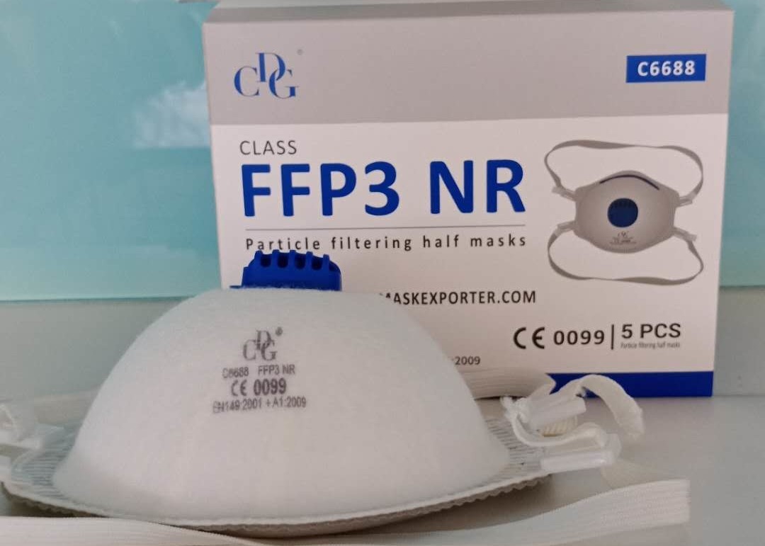 Earloops EN149 4Ply FFP3 Exhalation Valved Dustproof Mask