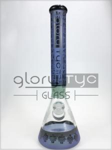 Quality 8 Inches Pyrex Glass Water Pipes Bongs With 14mm Joint Beaker Bong wholesale
