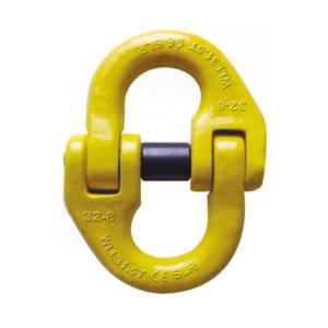 China Power Plastified Alloy Steel Marine Rigging Hardware Chain Connecting Link 7.4mm - 40mm on sale