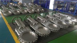 Quality 150 - 300 Psi Stainless Steel Knife Gate Valve For Industrial Applications wholesale