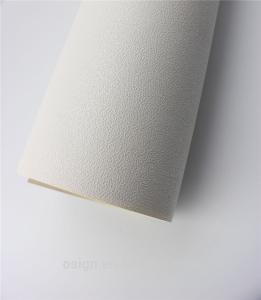Quality Home Decoration White Self Adhesive Wallpaper , Thick Paintable Wallpaper wholesale