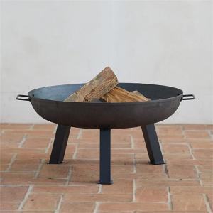 Quality Customized Pation Black Metal Brazil Carbon Steel Round Fire Pit Bowl wholesale
