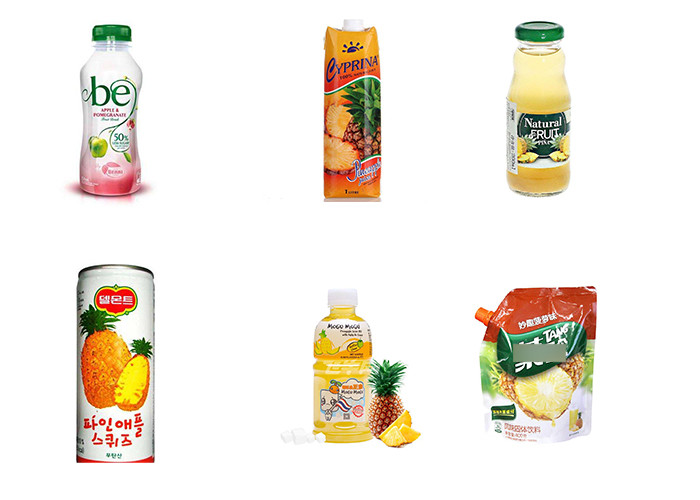 20T/H Fresh Pineapple Juice Processing Plant ISO9001 Certification