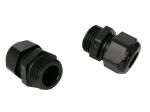 Waterproof plastic / metal cable connector