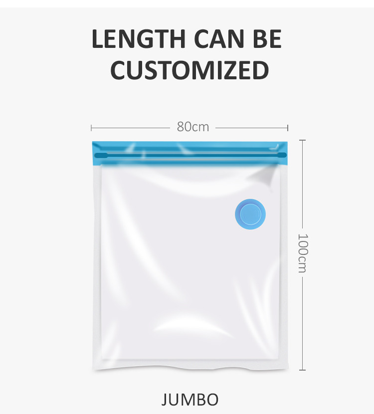 Large 31.5"X39.37" Vacuum Zipper Bags For Clothes