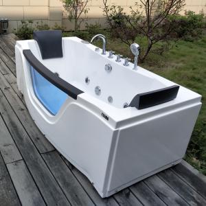 Quality Freestanding Air Massage Tub Luxury 2 Person Hydromassage Bathtub 1700x600mm wholesale