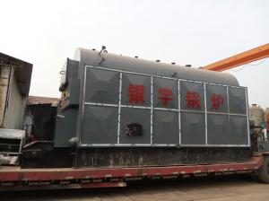 Quality Commercial Durable Wood Steam Boiler Fire / Water Tube High Thermal Efficiency wholesale