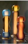 Designer Colored Pendant Lamps LED Stained Glass Pendant Light Bar Shop