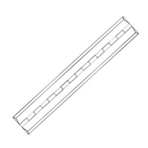 Quality OEM Long Clear Acrylic Piano Hinge PMMA Plastic Hinges For Plexiglass wholesale