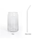Sublimation Blank Bamboo Drinking Water Glasses Tumbler Bottle 16oz