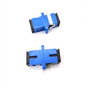 Quality Hot sale high quality Plastic SC simplex fiber optic adapter wholesale