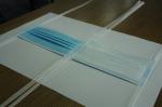 Flat Tie On Surgical Mask , 3ply Protective Face Mask