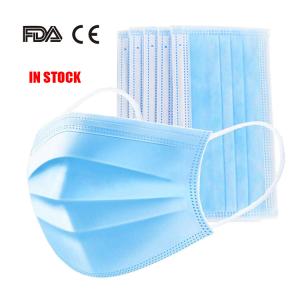 Quality Breathable Disposable Respirator Mask 3 Ply Protecting Against Germs wholesale