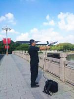 Light weight Handheld Drone Jammer 0.9G-5.8G Jamming Frequency Battery Power