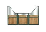 European Low Horse Stable Fronts Heavy Duty Adjustable Hinges CE Standard