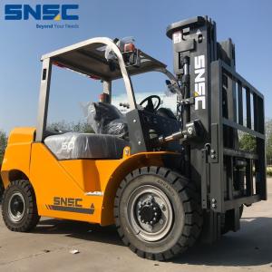 Quality 5 Ton Forklift Truck with 1070*150*50mm Fork Size and Water Proof Overhead Guard wholesale