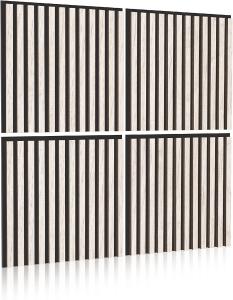 Quality 21mm Thickness Engineered Wood Slat Acoustic Panel Oak Wood Finish wholesale