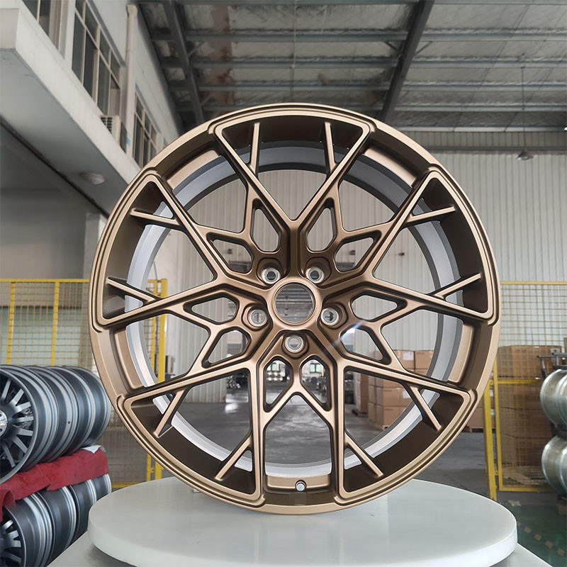 Gloss Black Custom 1-PC Forged Alloy Rims 5x112 Staggered 21 and 22 inch For Benz GLC