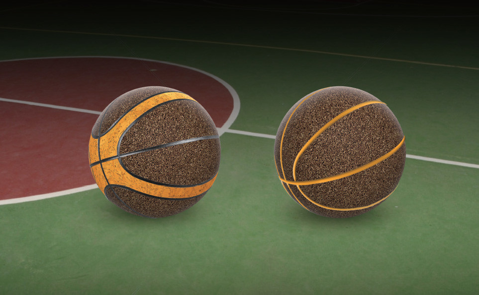Natural Cork Basketball Water Resistance For All Ages OEM