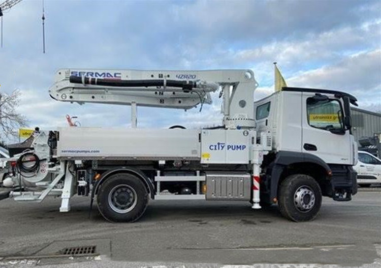 25T Used Truck Concrete Pump Second Hand Boom Truck For B2B Buyers