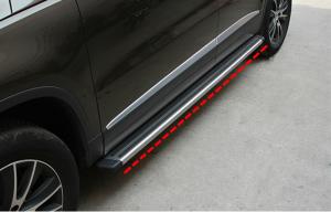 Quality Stainless Steel Vehicle Running Boards For Volkswagen Tiguan , Long Wheel Base Version wholesale
