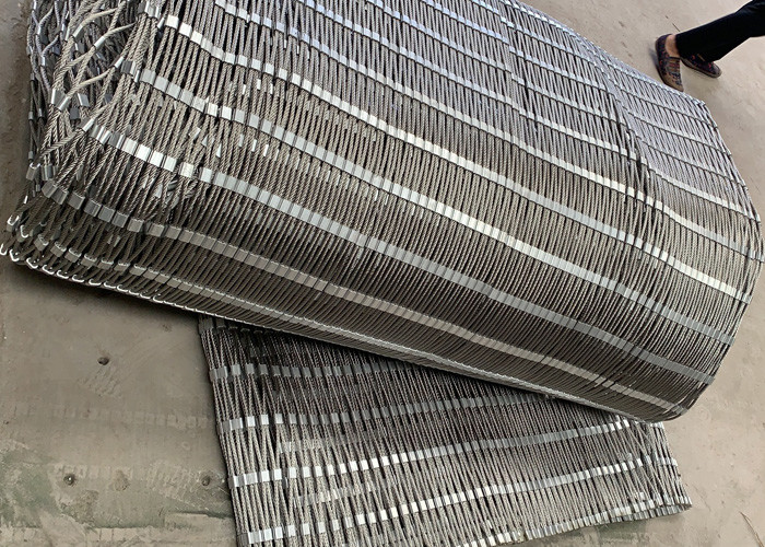 Flexible Zoo Wire Mesh With 3mm In 60mm Hole For Tiger Cage