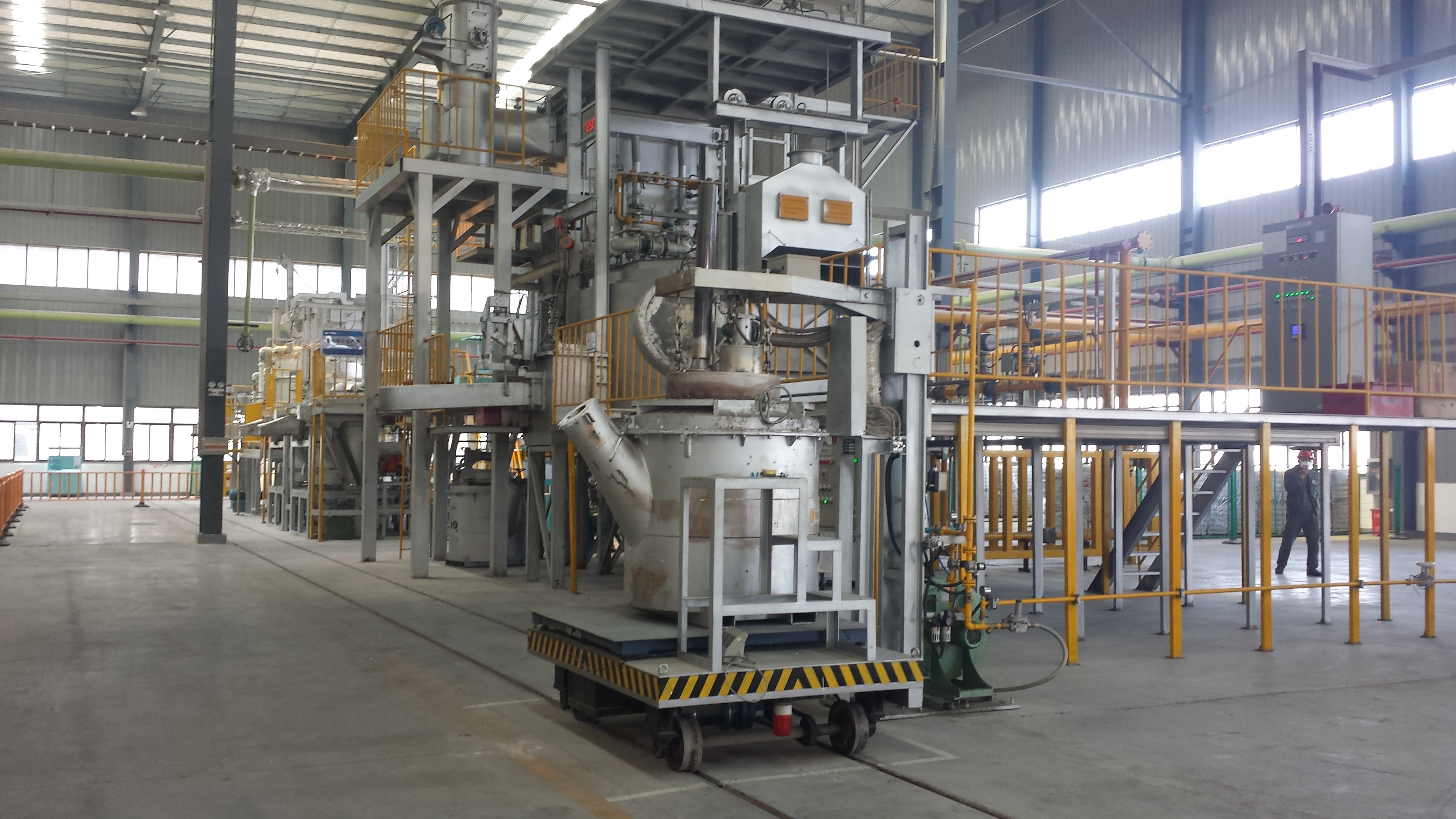 Molten Aluminium Melting And Holding Furnace With Great Thermal Insulation Layer