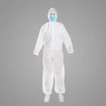 PP+PE Full Body Chemical Suit Flame Resistant Disposable Coveralls