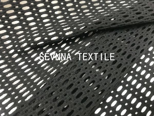 Sportswear Polyester Spandex Material Recycled Plastic Bottle Yarns Sport Net