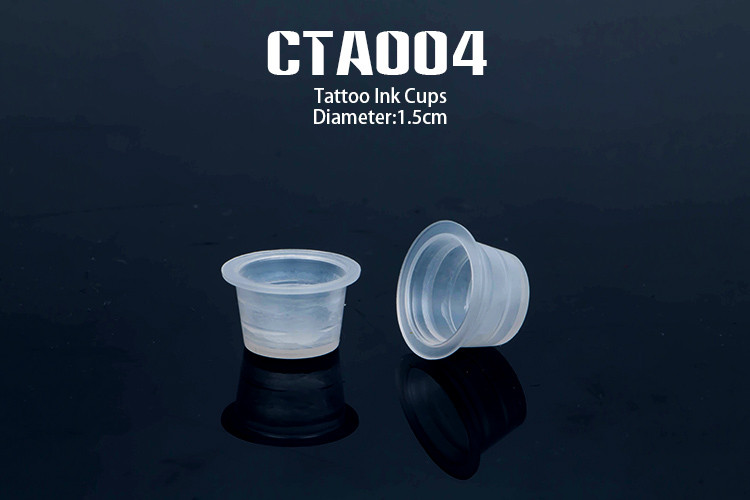 Professional Tattoo Accessories Disposable Ring Cup For Permanent Makeup Tattoo
