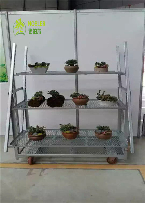 Flower Trolley Flower Frame Seedling Car Hot Dip Galvanizing