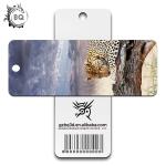 Promotional Plastic PP 3D Lenticular Bookmark Flip Animal UV Printing