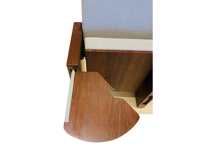 Polyester Theater Auditorium Seats With Hidden Writing Tablet