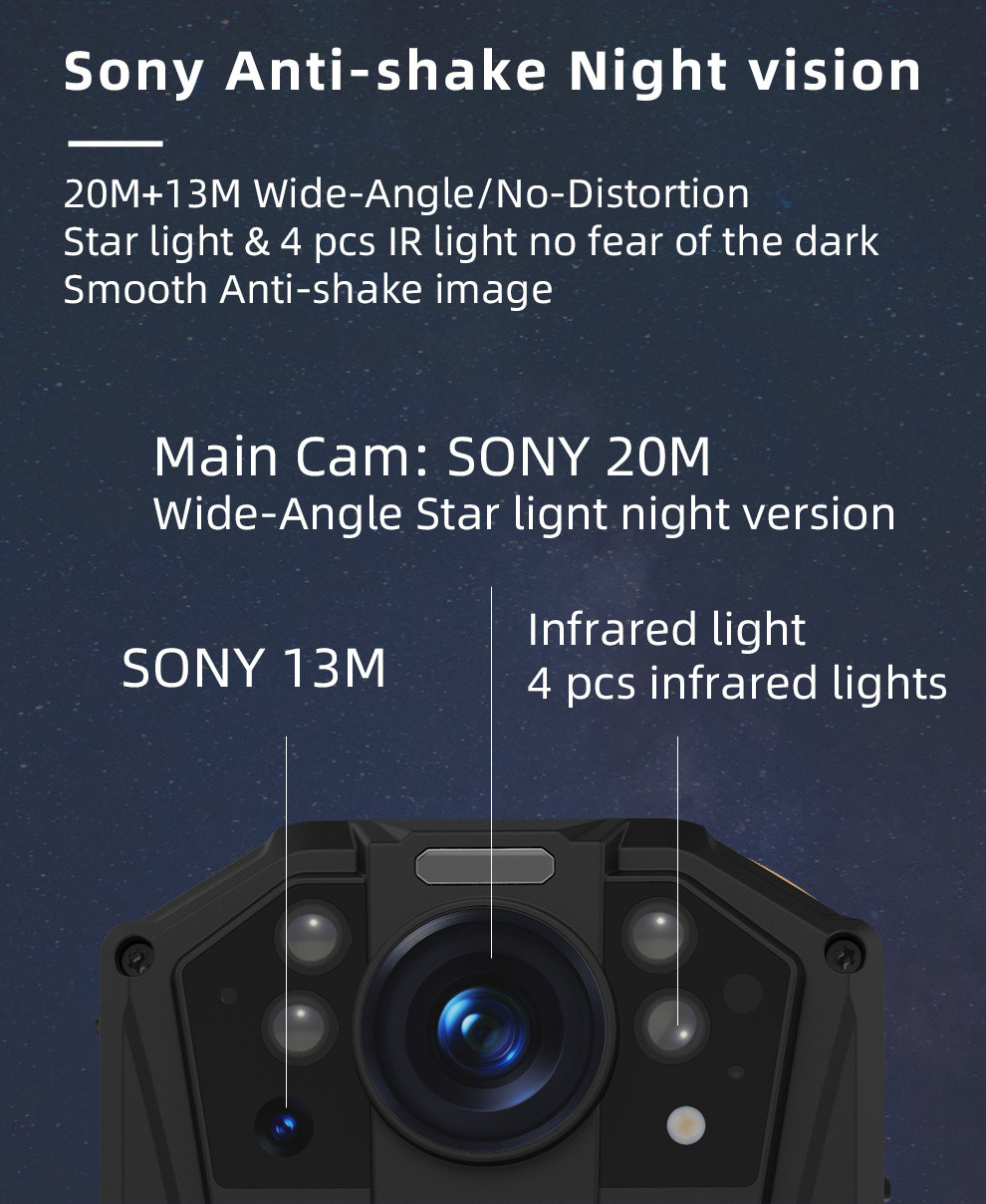 Police Body Worn Camcorder