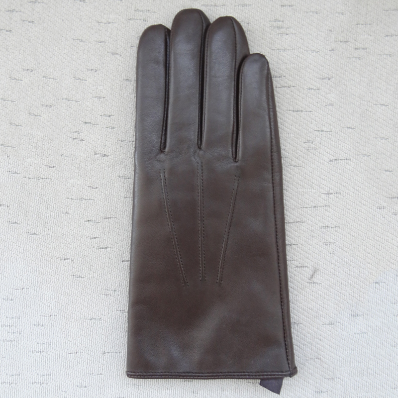 New design leather touch screen gloves