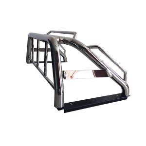 Quality 4x4 Pickup Part Sliver Sport Truck Roll Bar For Hilux Vigo Revo Navara wholesale