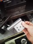 Custom Sheet Metal Mounting Bracket with Welded Tube | Precision Stamped Steel