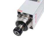 6KW Motor Drive 18000rpm Air Cooled Square Spindle for Wood Carving Machinery