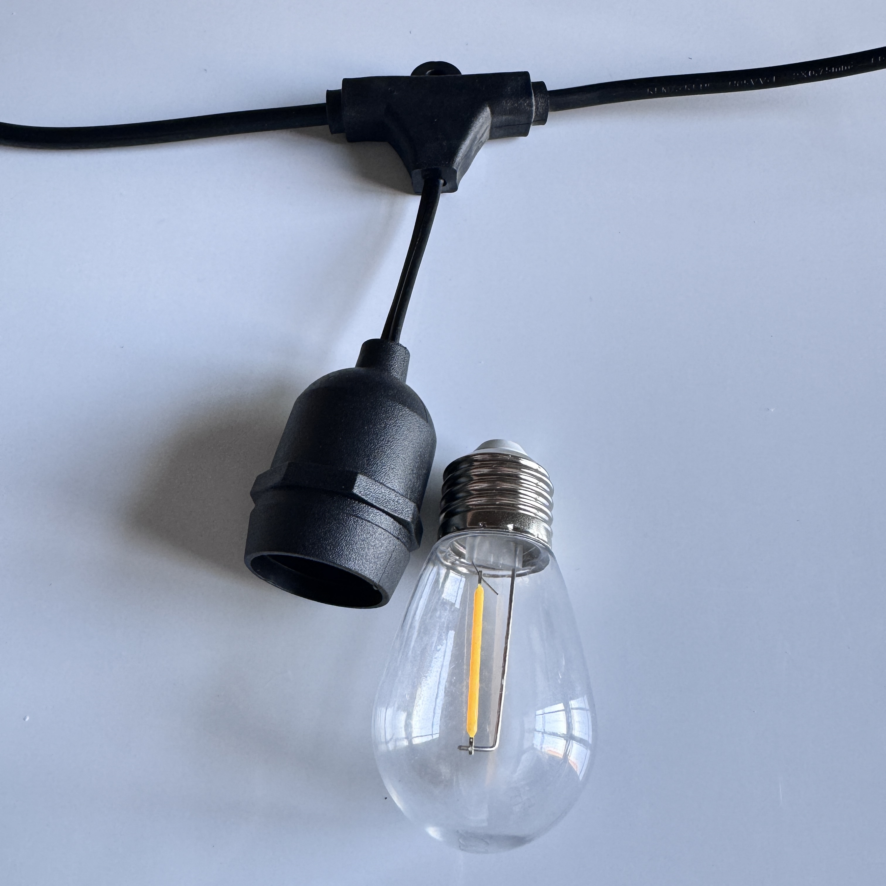 Certificate CE ROHS Power Cord Operated Unique Design Led Christmas Light String