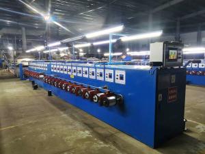Round Coating Copper Wire Tinning Machine Inlet 0.08-0.32MM Take Torque Motor