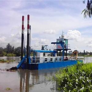 Quality 3000m3/Hr Cutter Suction Sand Dredger River Dredging Discharge 1200m wholesale