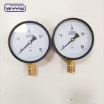 4 inch general CL1.6 water air manometer 1/2"bsp 10bar 16bar bourdon tube 100mm