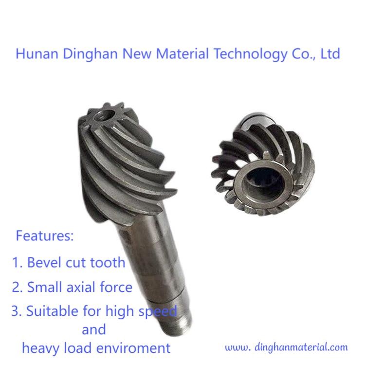 0.5-4M Small Spiral Gear small reducer gear Custom industrial gears