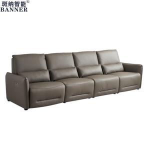 Quality BN Modern Minimalist Cowhide Leather Living Room Intelligent Smart Chair Sofa Recliner Sofa Electric Functional Sofa wholesale