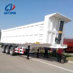 12R22.5 Tires 3 Axle Tipper Semi Trailer for Heavy Duty Cargo Transport