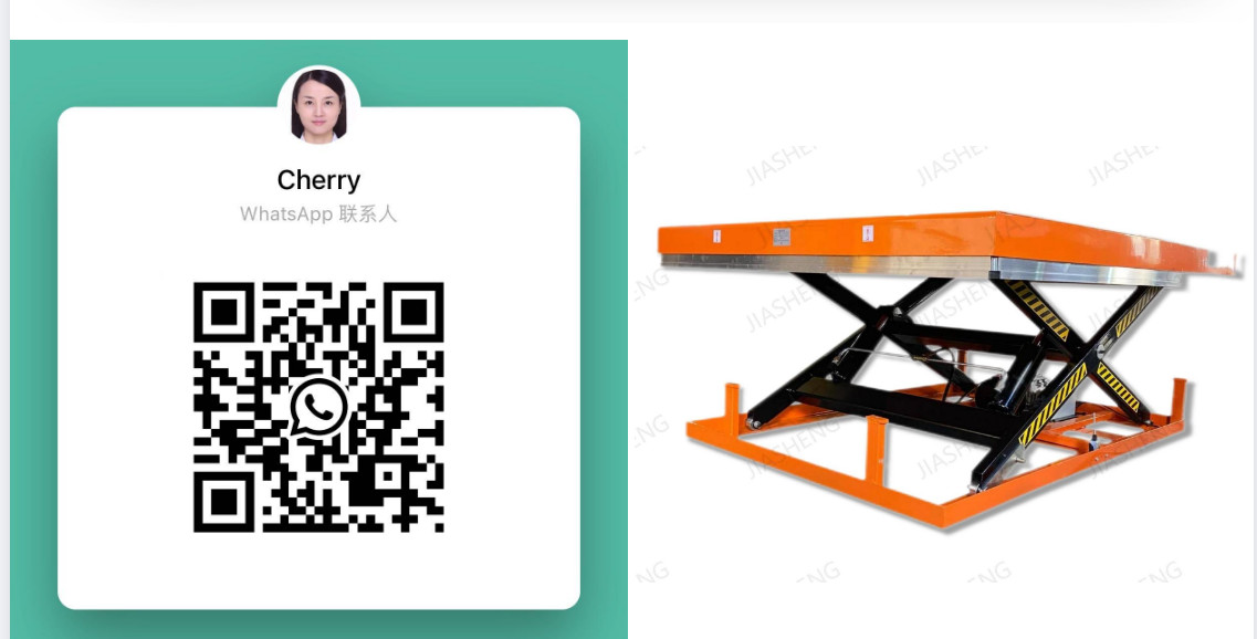 1000kg Electric Stationary Scissor Lift Table Single Scissor Max Height 990mm