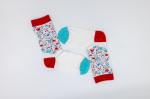 Spandex Dustproof Anti Skid Cotton Dress Socks Wear Resistant